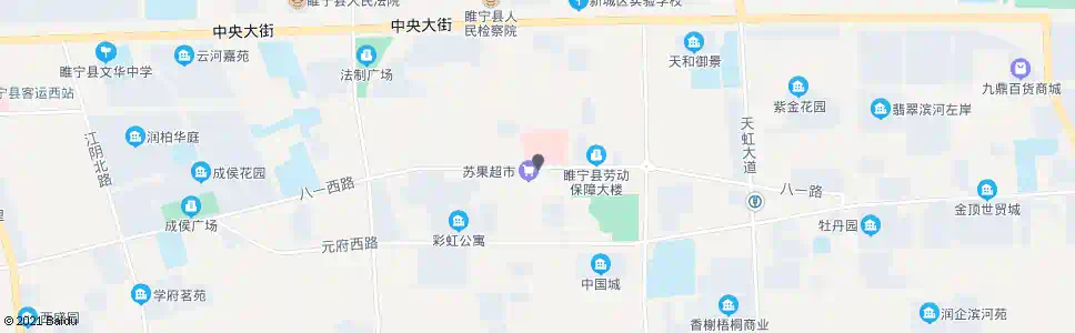 徐州睢宁人民医院_公交站地图_徐州公交_妙搜公交查询2025
