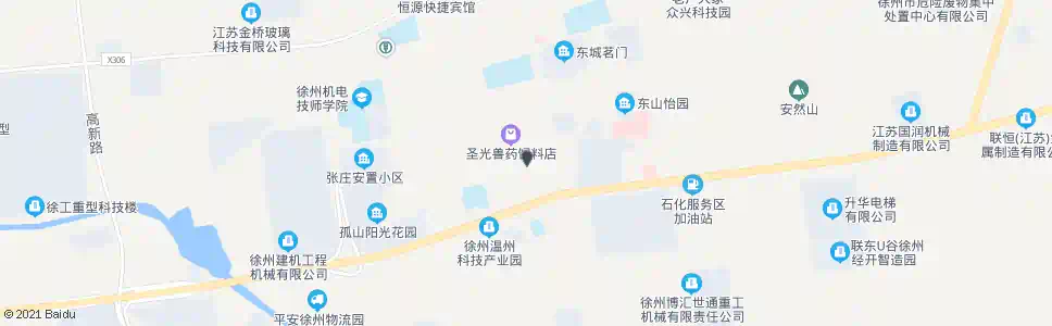 徐州大黄山_公交站地图_徐州公交_妙搜公交查询2025