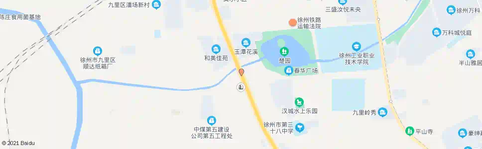 徐州九里山装饰城_公交站地图_徐州公交_妙搜公交查询2025