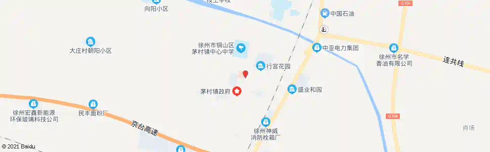 徐州茅村医院_公交站地图_徐州公交_妙搜公交查询2025