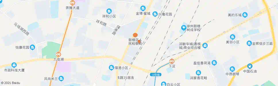 徐州北宿舍_公交站地图_徐州公交_妙搜公交查询2025