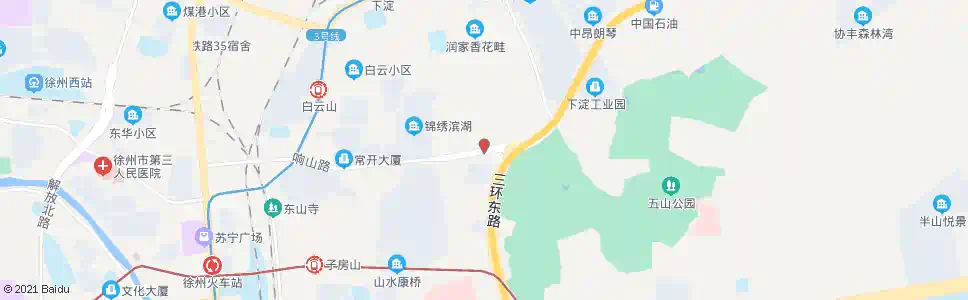 徐州响山路东_公交站地图_徐州公交_妙搜公交查询2025