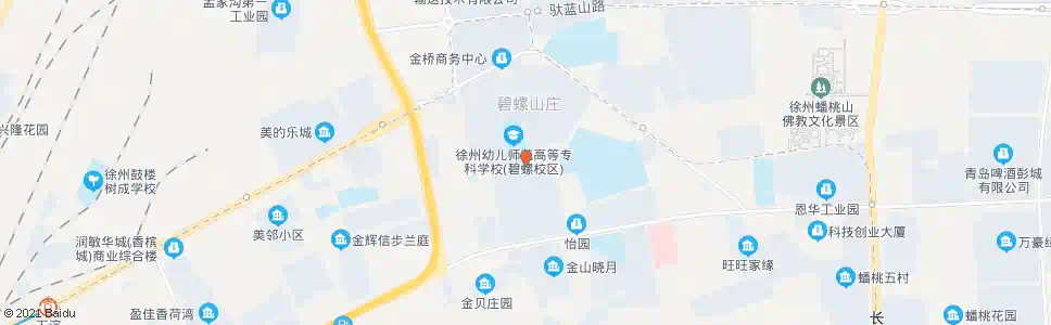 徐州金山桥大厦东_公交站地图_徐州公交_妙搜公交查询2025