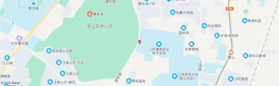 徐州建筑学院西门_公交站地图_徐州公交_妙搜公交查询2025