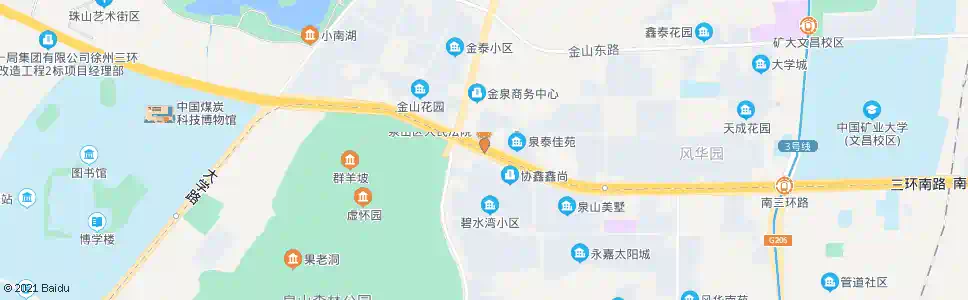 徐州泉山法院_公交站地图_徐州公交_妙搜公交查询2025