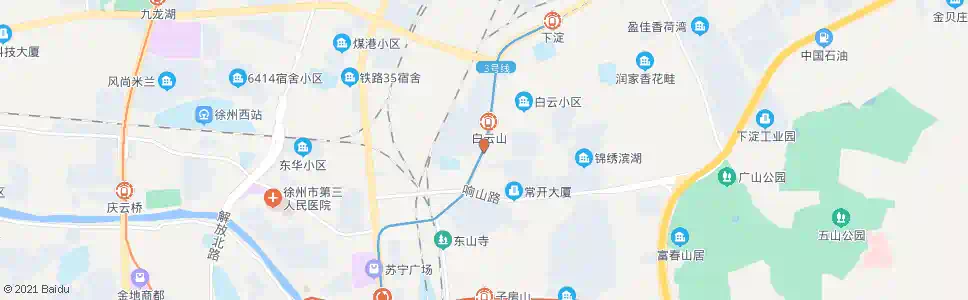 徐州二七宿舍_公交站地图_徐州公交_妙搜公交查询2025