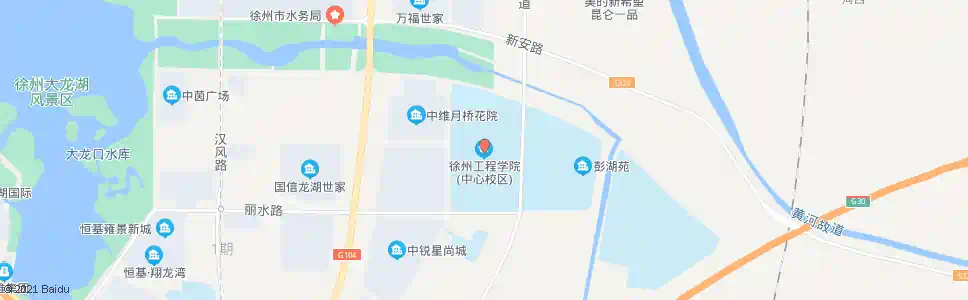 徐州工程学院_公交站地图_徐州公交_妙搜公交查询2025
