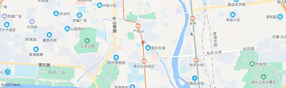 徐州戏马台_公交站地图_徐州公交_妙搜公交查询2025
