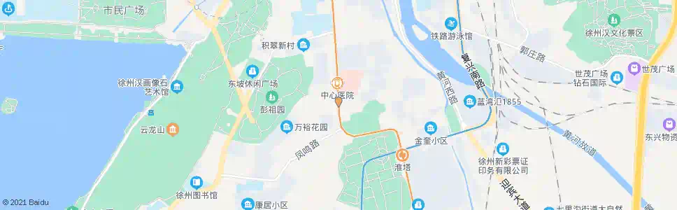 徐州市四院_公交站地图_徐州公交_妙搜公交查询2025