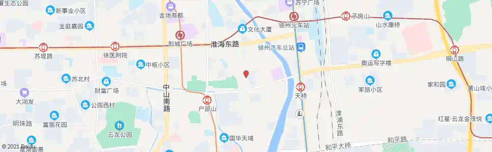徐州民主南路_公交站地图_徐州公交_妙搜公交查询2025