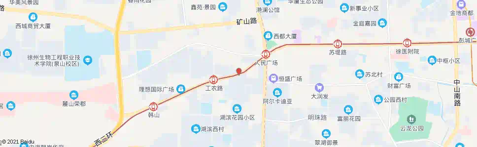 徐州段南新村_公交站地图_徐州公交_妙搜公交查询2025