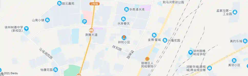 徐州祥和小区_公交站地图_徐州公交_妙搜公交查询2025