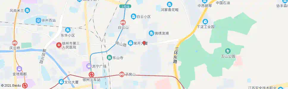 徐州响山_公交站地图_徐州公交_妙搜公交查询2025