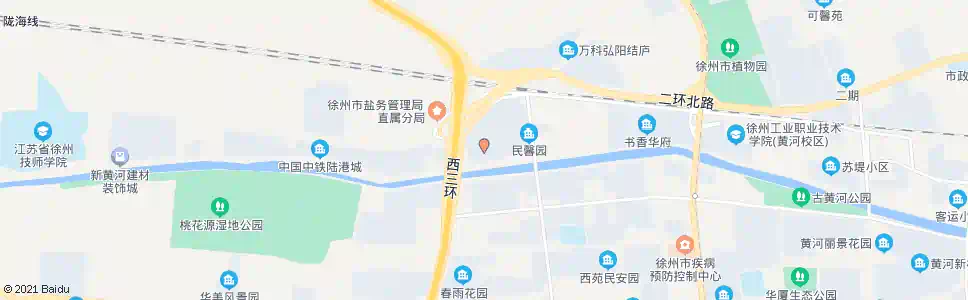 徐州西苑人家_公交站地图_徐州公交_妙搜公交查询2025