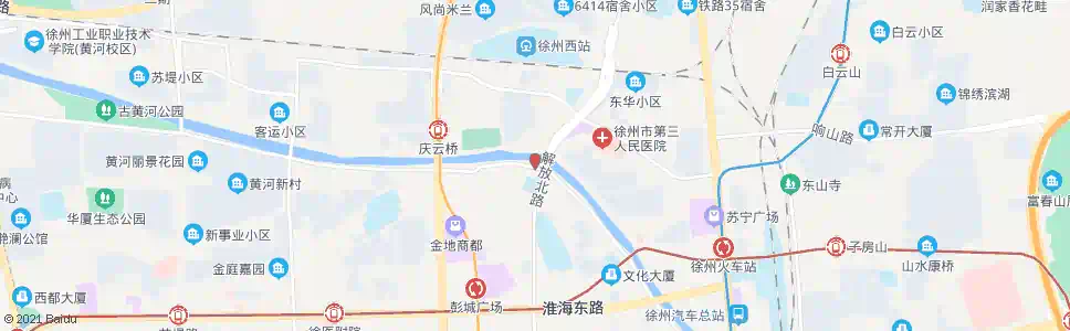 徐州坝子街桥_公交站地图_徐州公交_妙搜公交查询2025