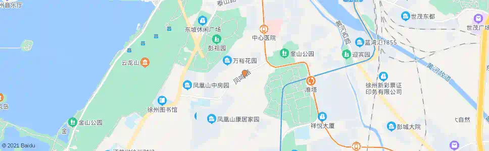 徐州凤鸣路_公交站地图_徐州公交_妙搜公交查询2025