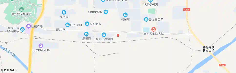 徐州东郭庄_公交站地图_徐州公交_妙搜公交查询2025