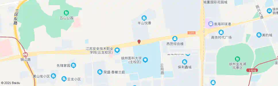 徐州医学院_公交站地图_徐州公交_妙搜公交查询2025
