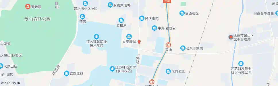 徐州文沃市场_公交站地图_徐州公交_妙搜公交查询2025