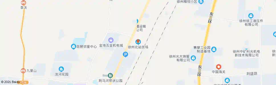 徐州北站货场_公交站地图_徐州公交_妙搜公交查询2025