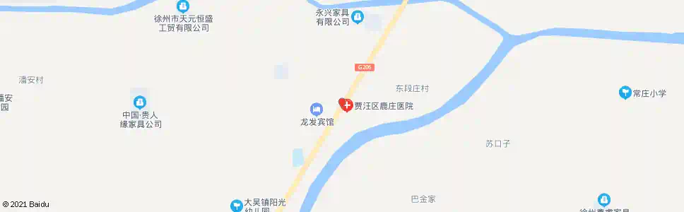 徐州鹿庄_公交站地图_徐州公交_妙搜公交查询2025