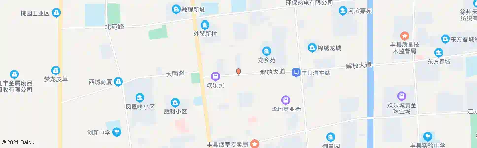徐州城中大市场_公交站地图_徐州公交_妙搜公交查询2025