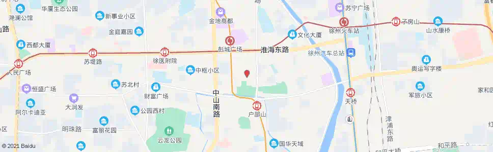 徐州青年路小学_公交站地图_徐州公交_妙搜公交查询2025