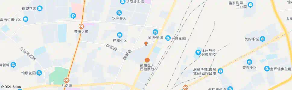 徐州王场新村_公交站地图_徐州公交_妙搜公交查询2025