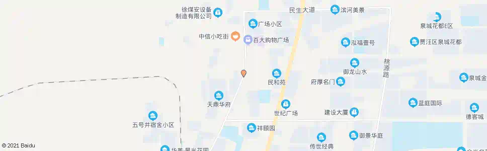 徐州贾汪二院_公交站地图_徐州公交_妙搜公交查询2025