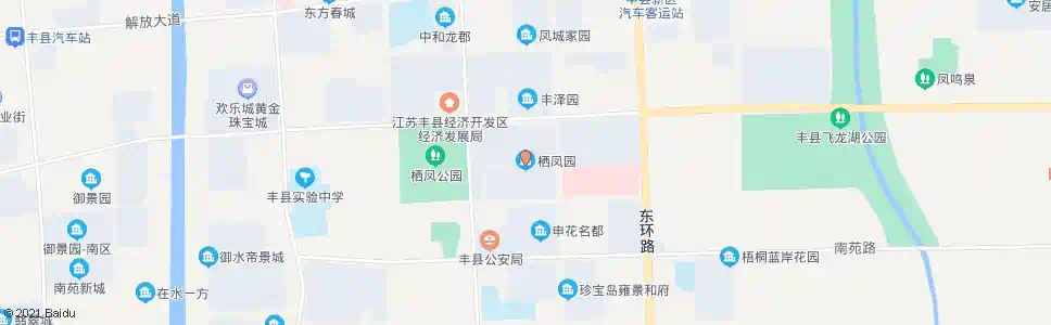 徐州栖凤园小区_公交站地图_徐州公交_妙搜公交查询2025
