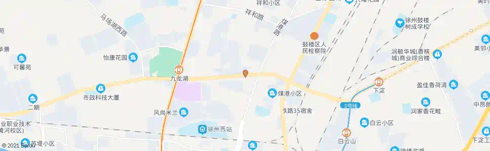 徐州地质五队宿舍_公交站地图_徐州公交_妙搜公交查询2025