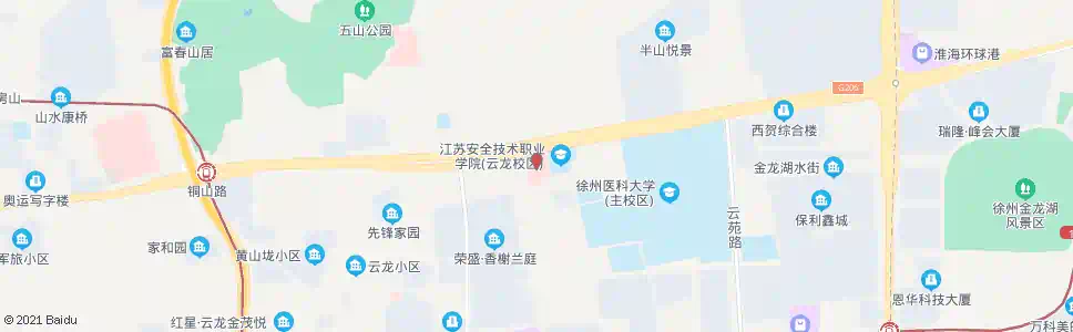 徐州东方人民医院_公交站地图_徐州公交_妙搜公交查询2025