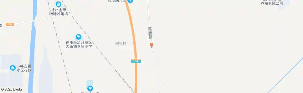 徐州前坝_公交站地图_徐州公交_妙搜公交查询2025