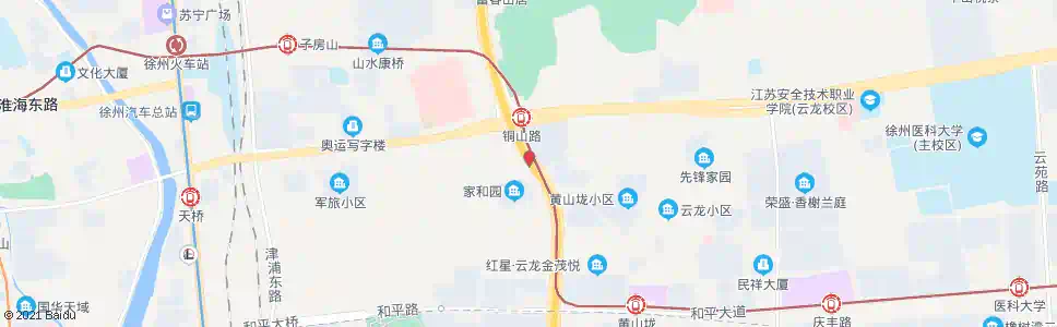 徐州北路口_公交站地图_徐州公交_妙搜公交查询2025