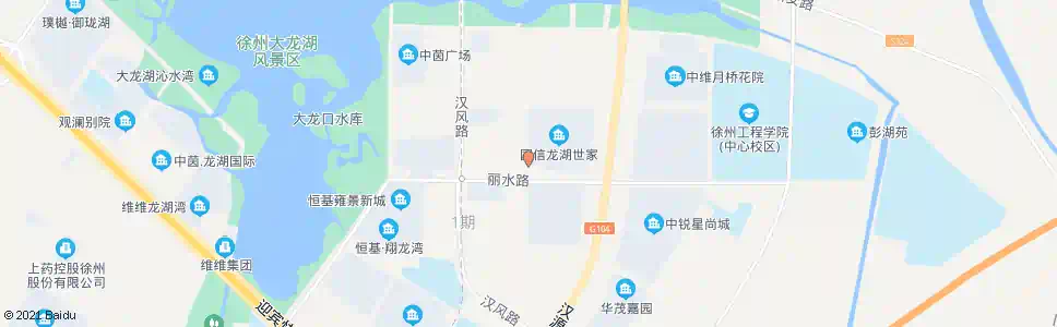 徐州国信龙湖世家西门_公交站地图_徐州公交_妙搜公交查询2025