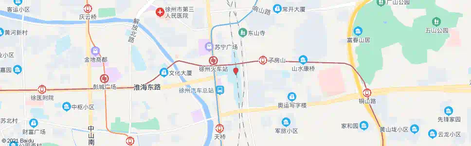 徐州段山_公交站地图_徐州公交_妙搜公交查询2025