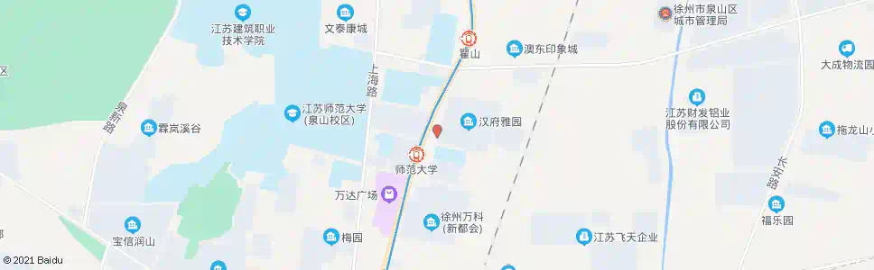 徐州海霸酒店_公交站地图_徐州公交_妙搜公交查询2025