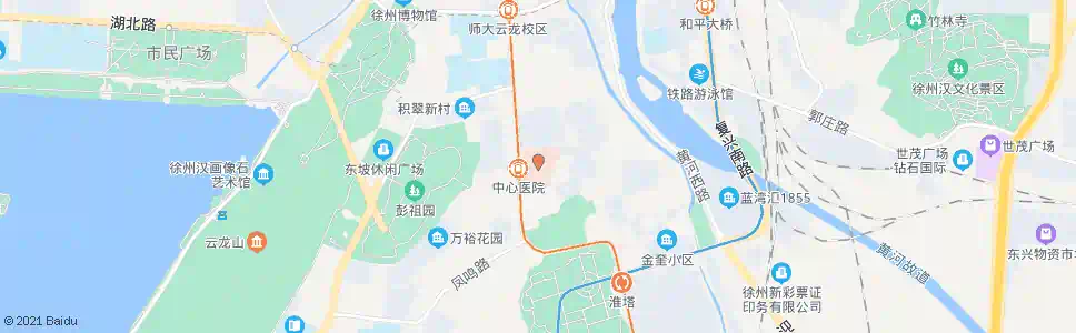 徐州市立医院_公交站地图_徐州公交_妙搜公交查询2025