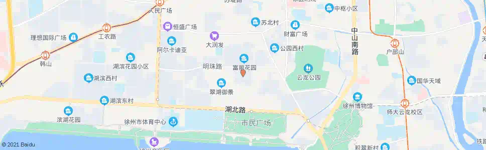 徐州吴庄花园_公交站地图_徐州公交_妙搜公交查询2025
