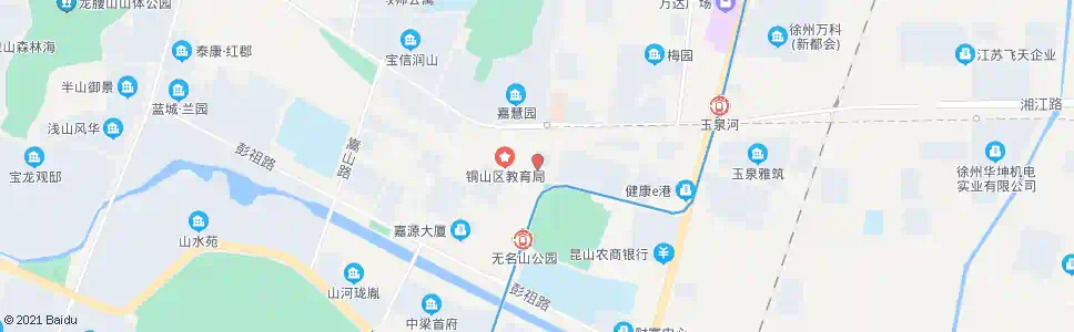 徐州铜山路口(黄山加油站)_公交站地图_徐州公交_妙搜公交查询2025
