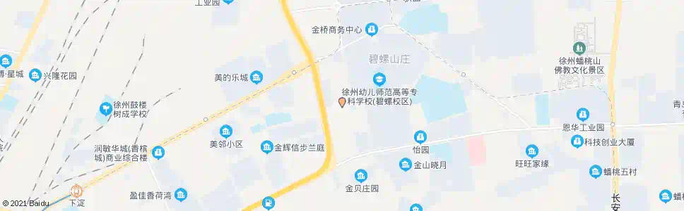 徐州金山桥大厦_公交站地图_徐州公交_妙搜公交查询2025