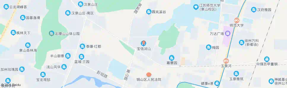 徐州宝信润山小区_公交站地图_徐州公交_妙搜公交查询2025