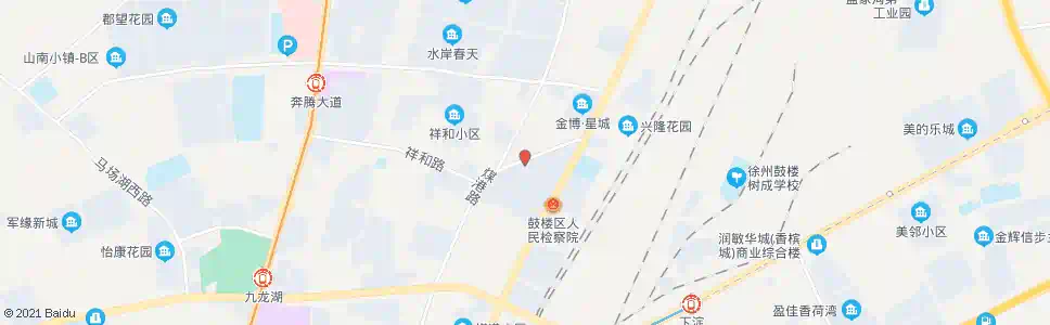徐州王场新村北门_公交站地图_徐州公交_妙搜公交查询2025