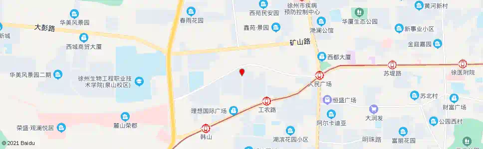 徐州二轻路_公交站地图_徐州公交_妙搜公交查询2025