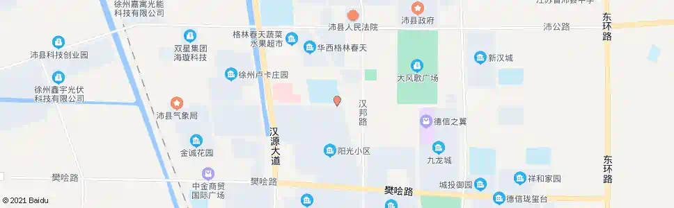 徐州阳光小区北门_公交站地图_徐州公交_妙搜公交查询2025