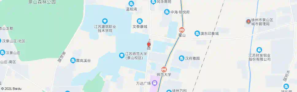 徐州师大新校_公交站地图_徐州公交_妙搜公交查询2025