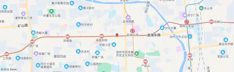 徐州浦发银行_公交站地图_徐州公交_妙搜公交查询2025