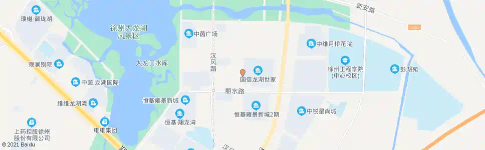 徐州国信龙湖世家_公交站地图_徐州公交_妙搜公交查询2025