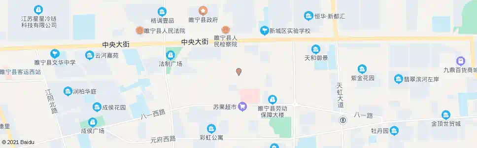徐州睢城防保站_公交站地图_徐州公交_妙搜公交查询2025