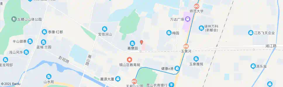 徐州居乐园_公交站地图_徐州公交_妙搜公交查询2025